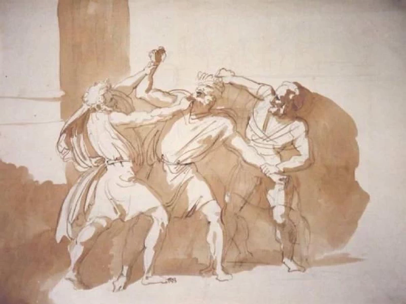 Furia di Edipo - Civiche Raccolte d'Arte di Palazzo Marliani Cicogna